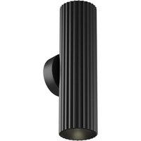 Netlighting Calipso Up & Down Wall Lamp Black 2xGU10