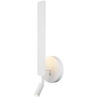 Netlighting Combo Modern Bedside Reading Wall Light White 700lm