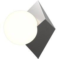 Netlighting Cubeo Globe Wall Lights Platinum G9 in Grey