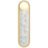Netlighting Blink LED Wall Lamp Brass in Gold