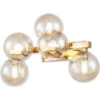Netlighting Dallas Wall Lamp Gold 5 Light G9