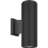 Netlighting Rando Outdoor Up Down Wall Lamp Black IP54