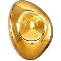 Netlighting Mabell Modern Wall Lamp Gold Glass Shade