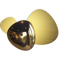 Netlighting Jack stone Modern Integrated LED Wall Lamp Gold 3000K
