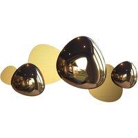 Netlighting Jack stone Modern Integrated LED Wall Lamp Gold 3000K
