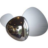 Netlighting Jack stone Modern Integrated LED Wall Lamp Nickel 3000K in Grey