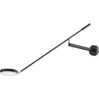 Netlighting Maytoni Fad Modern Dimmable Integrated LED Wall Lamp Black 3000K
