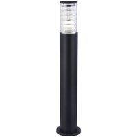 Netlighting Bronx Outdoor Floor Bollard Lamp Black 1 Light IP54 E27