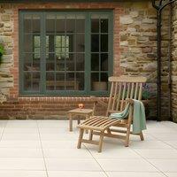 Charles Bentley Solid Wooden Teak Steamer Chair/Sun Lounger Garden Furniture in Natural