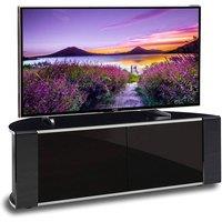 MDA Designs Sirius 1200 TV Cabinet for Flat Screens up to 52" TV Stand in Black