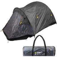 VFM e-Store Eiger Trekker Dome Tent Sage Green 1 2 4 Person Waterproof in Grey