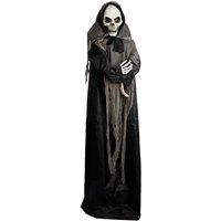 VFM e-Store Halloween Animated Skeleton Ghost Decoration Trick or Treat Party in Black