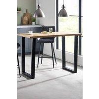 Julian Bowen Brooklyn Rectangular 2-4 Seater Bar Table in Light Oak