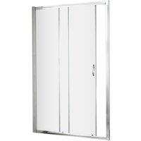 Balterley Ruwa 1850x1100mm Sliding Shower Door in Silver
