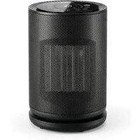 Pro Breeze 1800W Circular Ceramic Mini Fan Heater - Black