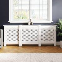 GFW Heidi Adjustable Radiator Cover in White