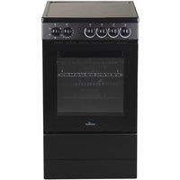 Willow Black 50cm Single Cavity Electric Cooker with Ceramic Hobs