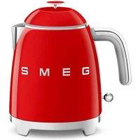 Smeg KLF05 Retro 50's Style Small Mini Kettle 0.8L in Red