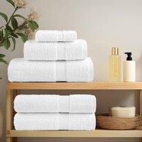 Berkfield Home Premium Shower Towels SOLUND 4pcs White 70x140cm 600gsm