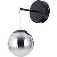 Netlighting Velada Globe Wall Lights Matt Black 3000K Warm White