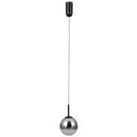 Netlighting Velada Slim Pendant Ceiling Light Matt Black 3000K Warm White