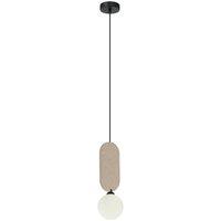 Netlighting Lorenzo Slim Pendant Ceiling Light Beige