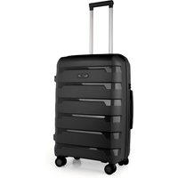 JLY Medium Suitcase 24' Inch Hard Shell Check In Luggage (Seafoam Green) - Lightweight & Durable, USB Charging Port, Secure TSA Lock, Dual Spinner