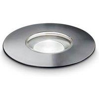 Netlighting Rocket Outdoor Recessed Ground Light Steel 120lm 4000K IP67 LED in Grey