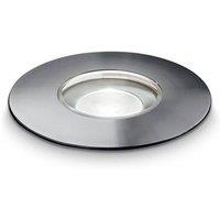 Netlighting Rocket Outdoor Recessed Ground Light Steel 210lm 4000K IP67 LED in Grey