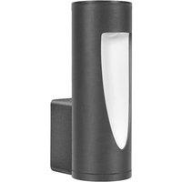 Netlighting Brit LED Outdoor Modern Wall Lamp Urban grey Warm White 3000K IP54