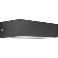 Netlighting Ara Outdoor Wall Down Lamp Urban Grey LED 9.3W 4000K IP65 On Off