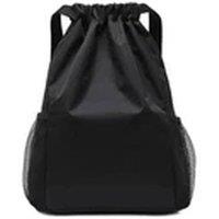 Havendro Black Sport String Drawstring Bag Pack Sack School Gym Waterproof
