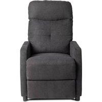 KORVIXA Electric Massage Heat Recliner Armchair Sofa For Living Room in Grey | Size: 100 cm x 100 cm