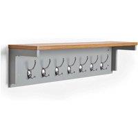 Kelvenix Clothes& Hat& Bag& Coat Hanger Storage Rack in Grey