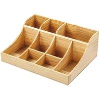 PAWNORA Pine Condiment Organizer in Natural