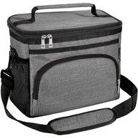 Kelvenix Thermal Insulated Lunch Bag Cool Bag Picnic in Grey | Size: 0.6m2