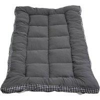 FORGEVIO Double, 137190cm(thickness 10cm) Foldable Roll Up Floor Mattress in Grey | Size: Cot