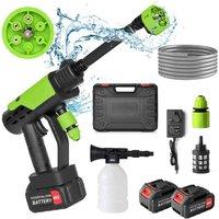 EONLION Cordless Car Pressure Washer Water Power Jet Wash Cleaner in Black | Size: 100g