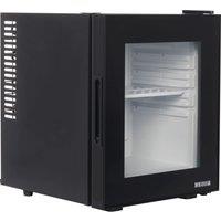 Corby of Windsor Corby Eton 20L Glass Door Minibar in Black - UK Plug