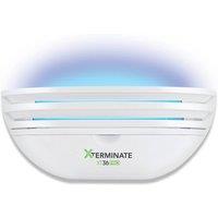 Xterminate LED Wall Mount Sticky Fly Trap Killer XL Glue Board Unit Electric 12W in White