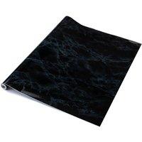 D-C-Fix Marble Black Self Adhesive Vinyl Wrap Film | Size: 675mm x 10000mm