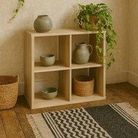 Wyld Haus Driftstone 4 Cube Artisan Oak Storage Unit in Natural
