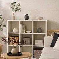 Wyld Haus Mauro 3x3 Cube Storage Unit Matt White