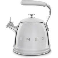 Smeg WKF01 Retro Stovetop Whistling Kettle in Silver