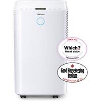 Pro Breeze OmniDry 12L Quiet Dehumidifier with Max Extraction in White