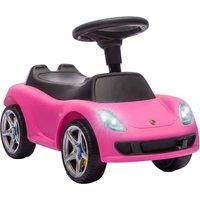 AIYAPLAY Ride on Car with Horn, Lights, Sound, Porsche Licensed in Pink
