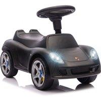 AIYAPLAY Ride on Car with Horn, Lights, Sound, Porsche Licensed in Black