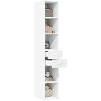 Berkfield Home Highboard White 30x42.5x185 cm Engineered Wood