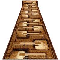 RugsX Bcf Malina Runner in Brown | Size: 100 cm x 290 cm