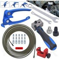 NESTLUNE Brake Lines Repair Kit Brake Pipe Flaring Tool Cutter in Blue | Size: 1000mm x 400mm